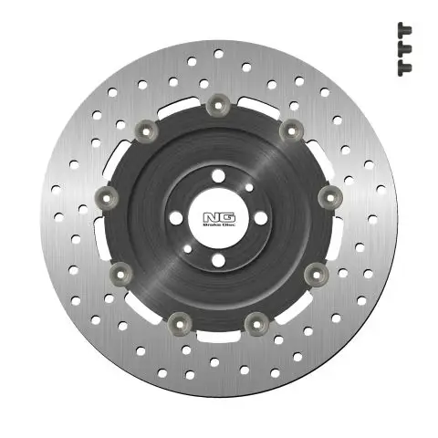 NG brzdový kotouč zadní BMW K1200LT/R1200C/CL 97-09 (285X51,1X7mm) (4X12,8mm) plovoucí (prostředek hliníkový) Nejlepší Cena