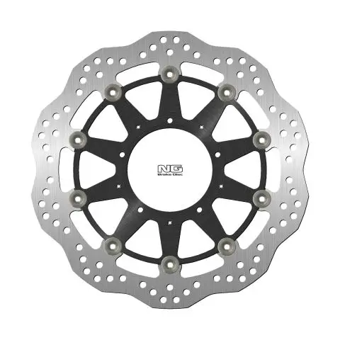 Originální NG přední brzdový kotouč HONDA VFR 800X CROSS RUNNER ABS 15-17, VFR 800F ABS 14-17 (310X94X5) (5X6,5mm) (odsazení 9,0mm) WAVE plovoucí (prostředek hliníkový)