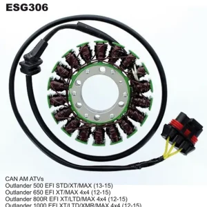ELECTROSPORT vinutí alternátoru (stator) CAN-AM OUTLANDER 500 (13-15), 650 (12-15), 800/850 (12-16), 1000 (12-16), RENEGADE 800 (12-13), 1000 (12-1 Sezónní Sleva