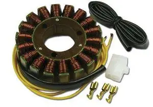 Sezónní Sleva ELECTREX vinutí alternátoru (stator) HONDA CBR600F 87-90, VF500F/C, SUZUKI VS800 96-05, YAMAHA FZS600 98-03 (103X42X20mm)