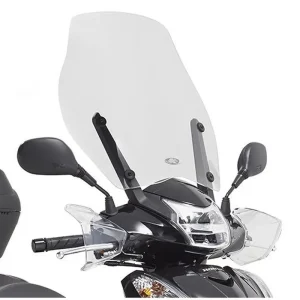 KAPPA plexi HONDA SH MODE 125 (13-20) 43 X 46 cm průhledné - potřebné upevnění A1125AK Cenový Hit
