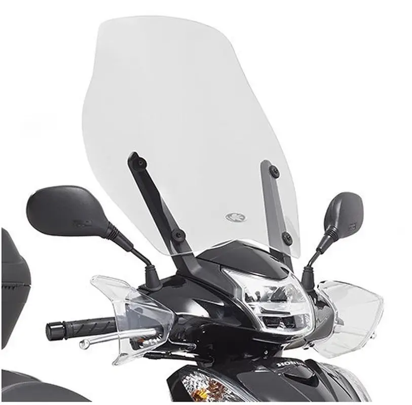 KAPPA plexi HONDA SH MODE 125 (13-20) 43 X 46 cm průhledné - potřebné upevnění A1125AK Cenový Hit