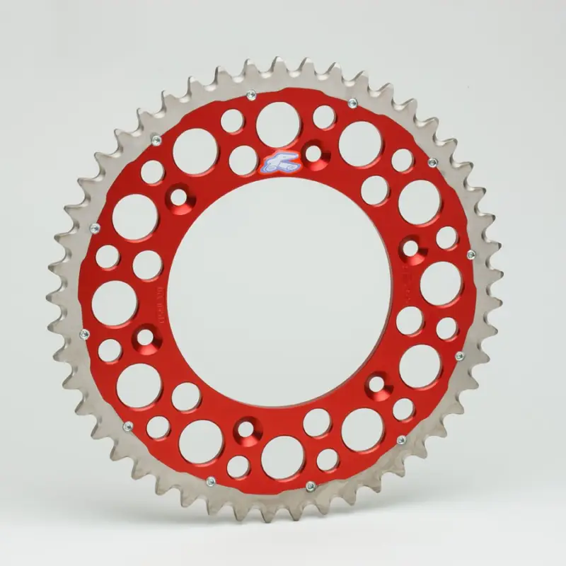 Super Cena RENTHAL rozeta TWINRING 289 49 (ocel-hliník) barva červená HONDA CR/CRF (JTR210,49) (28949)